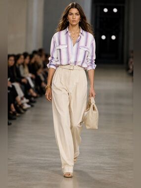 Isabel Marant Étoile Jalyne Striped Cotton-poplin Shirt FR 38